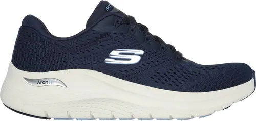 Skechers Damen Arch Fit 2.0 Big League Sneaker, Navy, 38 EU - Damen-Sneaker mit ergonomischem Arch Fit Design für optimalen Komfort und Unterstützung, ideal für den Alltag.
