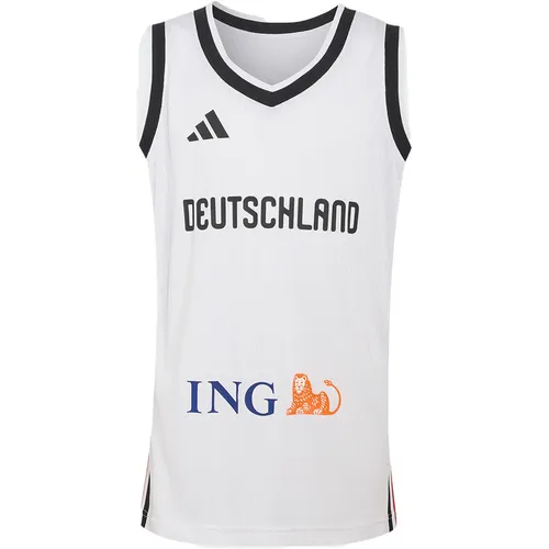 Adidas Dbb Basketball HEeimtrikot Kinder - weiß