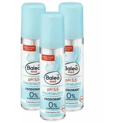 dm-drogerie markt GmbH & Co. KG Deo-Zerstäuber pH 5,5 Hautneutral - Balea, 3-tlg., Deodorant, Balea