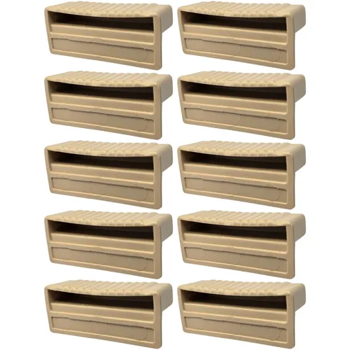 10x Lattenhalter Monolatte 63 x 8 mm Kunststoff für Lattenrost Holzrahmen Bett