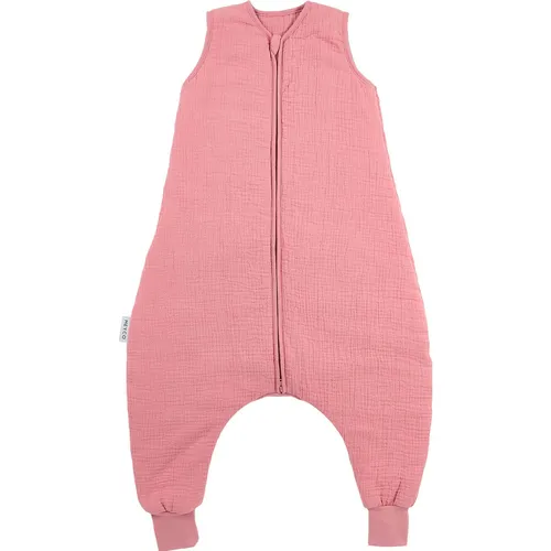 Meyco Baby Ganzjahres-Sleepoverall aus Musselin 2.0 TOG - Der Meyco Baby Sleepoverall bietet optimalen Komfort für Dein Baby mit einer langen Passform, einem praktischen Reißverschluss und atmungsaktivem Musselin aus reiner Baumwolle für erholsame Nächte.