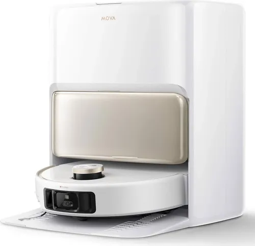 dreame Mova V50 Ultra Complete Saugroboter mit Wischfunktion - Saugroboter mit Wischfunktion, leistungsstark und ideal für gründliche Reinigung von Hartböden und Teppichen.