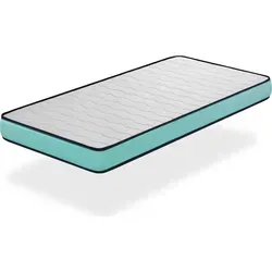 KINDERMATRATZE 90X140 - Komfort Pro mit 14 CM Höhe - Kaltschaummatratze für Montessori-Betten, ergonomisch und atmungsaktiv, mit anti-allergenen Eigenschaften für besten Schlafkomfort.