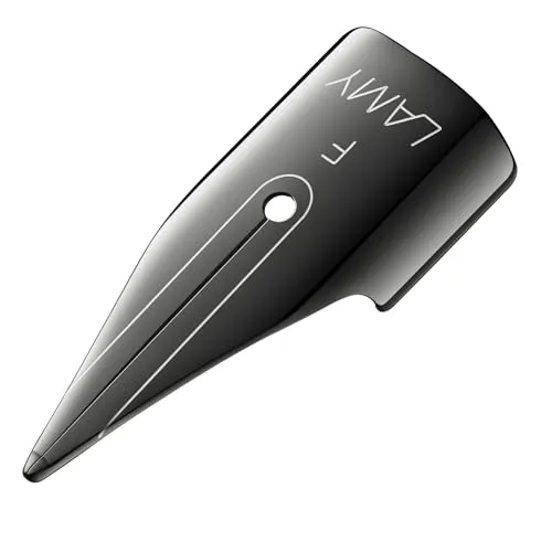 Lamy Z 52 Feder 888 - Ersatzfeder aus poliertem Edelstahl in der Farbe Schwarz Federstärke F Feder Lx F Feder F