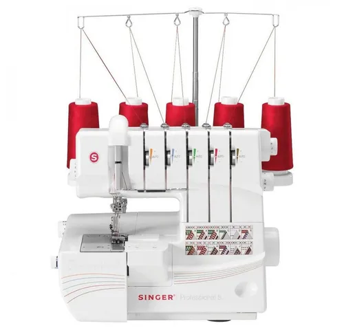 Singer Overlock-Nähmaschine Professional 5 (14T968DCD) - Nähmaschinen für präzise und professionelle Nähte, ideal für kreative Projekte und anspruchsvolle Schneider.