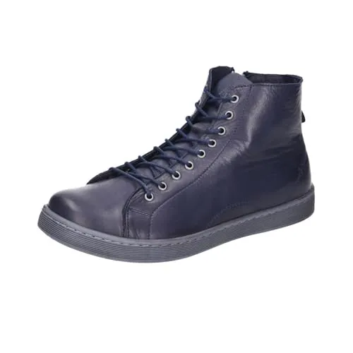 Andrea Conti Damen Sneakers D Blau, 36 EU - Wanderschuhe mit herausnehmbarer Innensohle für optimalen Komfort und individuelle Anpassung.