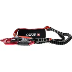 Ocun Captur Pro Klettersteigset - Rot, One Size - Kletterausrüstung für Sicherheit und Komfort, mit innovativem Design und optimierter Handhabung für anspruchsvolle Klettersteige.