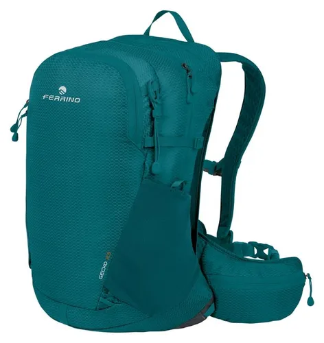Ferrino Gecko 23 Rucksack für Bergtouren - Der Ferrino Gecko 23 ist leicht und kompakt mit 23 Litern Volumen. Ideal für Bergtouren und Mountainbike-Abenteuer. Mit belüftetem Rücken, praktischen Halterungen und Trinksystem-Kompatibilität für optimalen Tragekomfort.