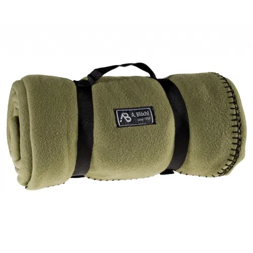 AB Outdoor Fleecedecke gekettelt 200 x 140 cm oliv - Bettdecken für Outdoor-Aktivitäten, weich und warm, ideal für Picknicks oder Camping im Freien.