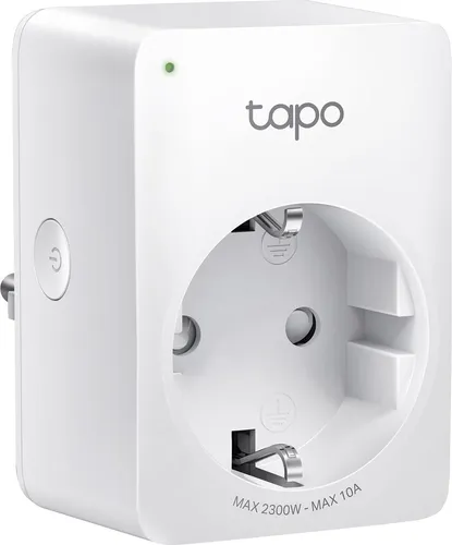 Tapo P100MA WLAN-Steckdose - Smart-Steckdose, Matter-zertifiziert für nahtlose Integration und Sprachsteuerung über Alexa, ideal für automatisierte Steuerung von Geräten.