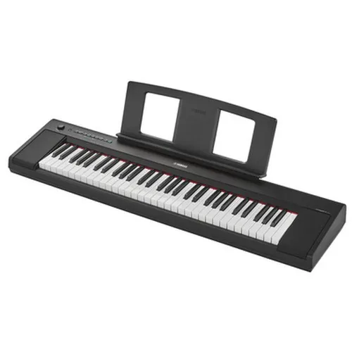 Yamaha NP-15 Piaggero - Tragbares Digital Keyboard mit 61 anschlagdynamischen Tasten, 15 Klangfarben und USB-TO-HOST-Anschluss für kreative Möglichkeiten