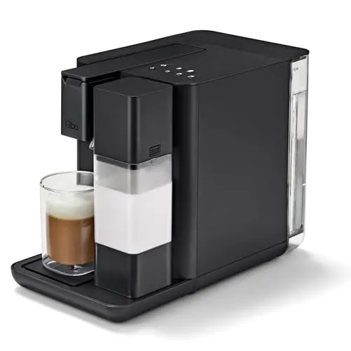 Tchibo Qbo MILK MASTER Premium Kapselmaschine, Cremiger Milchschaum & Energiesparmodus für perfekten Cappuccino & Espresso