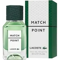 Lacoste Match Point Eau De Toilette 30 ml für Herren - Frischer Duft für den modernen Mann, ideal für den täglichen Gebrauch. Mit 30 ml ist es der perfekte Begleiter für unterwegs.