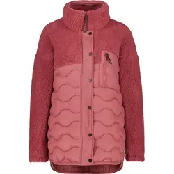 ALIFE and Kickin EveAK G Teddy Jacket – Stylische Damen Winterjacke - Damen Winterjacke Kurz in Astro dust – Warm und bequem für kalte Tage, ideal für Herbst & Winter, perfekt für den Alltag.