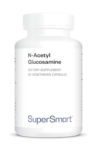 NAG (N-Acetyl Glucosamine) - Trägt zu optimaler Beweglichkeit, Flexibilität und Gelenkkomfort bei - Gelenk-, Knochen-, Muskelpflege - GVO-frei - SuperSmart