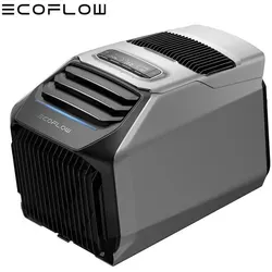 EcoFlow Wave 2 mobile Klimaanlage - Kompakte Klimaanlage und Heizung in einem, ideal für Zuhause und unterwegs. Mit 1500 W Kühl- und 1800 W Heizleistung bietet sie Flexibilität, auch im Zelt oder Camper.