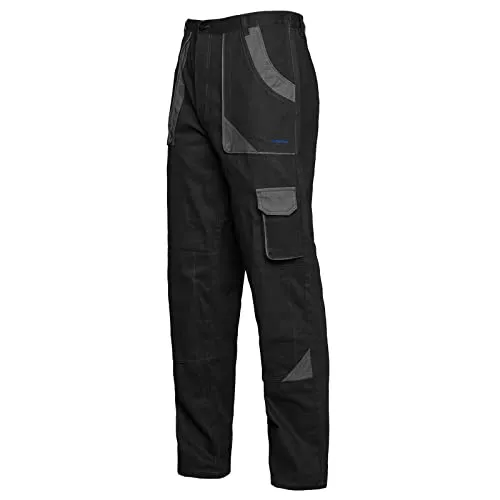 SAFETY Art.Mas PROCOTTON Arbeitshose Herren & Damen - Robuste Arbeitshose aus 100% Baumwolle, ergonomischer Schnitt für hohen Tragekomfort, ideal für Handwerker, Mechaniker und Gartenarbeiten.