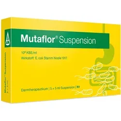 Mutaflor Suspension 25 ml - Probiotikum für die Darmgesundheit - Arzneimittel zur Unterstützung der Darmflora, rezeptfrei erhältlich und ideal zur Wiederherstellung der natürlichen Balance.