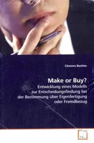 Clemens Bechter | Make or Buy? | Taschenbuch | Deutsch | VDM Verlag Dr. Müller