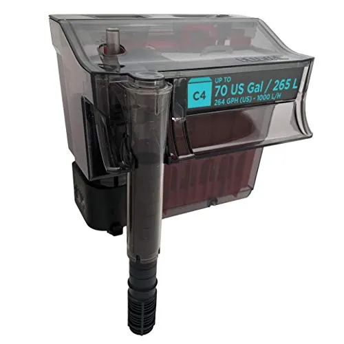 Fluval C4 Clip-On 5-Stufen Aquarienfilter, Außenfilter