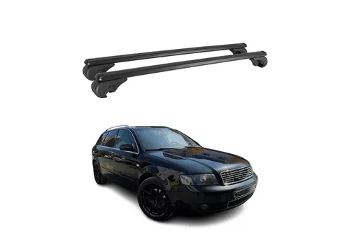 OMAC Dachträger Querträger für Audi A4 Avant B6 2001-2004 - Dachgepäckträger aus hochwertigem Aluminium, wasserbeständig und abnehmbar. Ideal für verschiedene Trägersysteme, bietet Stabilität und Sicherheit für all Ihre Abenteuer.