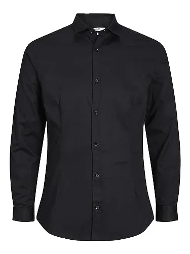 Jack & Jones JJ PARMA SHIRT Langarmhemd - Herren Oberbekleidung, sportlich geschnittenes Langarmhemd aus hochwertigen Materialmischungen für optimalen Tragekomfort und vielseitige Kombinationsmöglichkeiten.