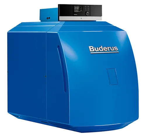 Buderus Ölbrennwert Kessel GB125 Reg. MC110 mit RC310 - Zentralheizung mit 18 kW Wärmeleistung, digital gesteuert, energieeffizient mit EEK A, ideal für nachhaltige Heizlösungen.