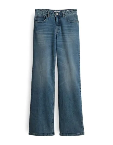 OPUS Damen Wide | MIVA Escape Wide Leg Jeans aus Dry Indigo® - Jeans für moderne Frauen, mit lässigem Look und hochwertiger Verarbeitung. Ideal für stilvolle Outfits, die Komfort und Nachhaltigkeit vereinen.