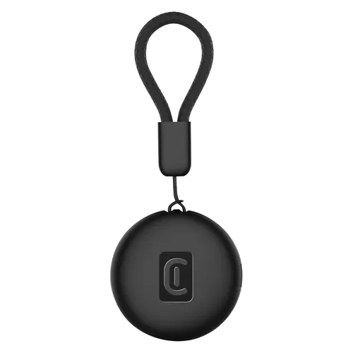 Cellularline Tracy Tag Schwarz – Smart Tracker für Android - Praktischer GPS-Tracker für Android-Geräte, der Ihnen hilft, Ihre Wertsachen einfach zu finden. Kompakt und benutzerfreundlich für den täglichen Einsatz.