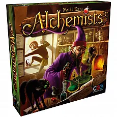 Czech Games Edition Alchemists - englisch 275594 - Gesellschaftsspiel für 2-4 Spieler, entdecke die Geheimnisse der Alchemie und verdiene Punkte durch das Veröffentlichen von Theorien. Ideal für Strategiefans!