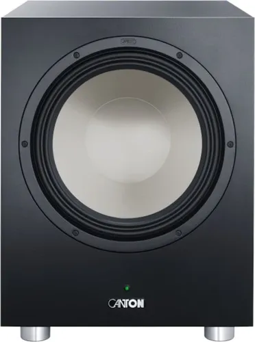 CANTON Power Sub 12 schwarz - Hochleistungs Subwoofer - Subwoofer mit kraftvollem Bass und kompaktem Design, ideal für Heimkino und Musikliebhaber.