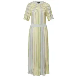s.Oliver Multicolor-Strickkleid mit Metallic-Garn - Leichtes Strickkleid in relaxter Passform, ideal für jeden Anlass. Mit stylischem Streifenmuster und Flügelärmeln für einen modernen Look.