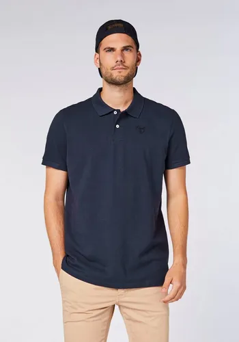 CHIEMSEE Herren Polo Shirt - Klassisches Polo Shirt aus texturierter Piqué-Qualität, ideal zum Kombinieren. Mit kurzer Knopfleiste und dezentem Logo-Print für einen sportiven Look.