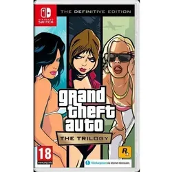 Grand Theft Auto: The Trilogy – The Definitive Edition für Nintendo Switch - Spiele für Nintendo Switch, erlebe die legendären GTA-Klassiker in verbesserter Grafik und mit neuen Features für ein einzigartiges Spielerlebnis.