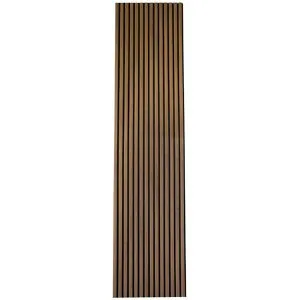 Kosche Akustikpaneel LuxLine, Eiche toscana, 240 x 56,1 x 1,9 cm, mit schwarzem Filz, , Stück