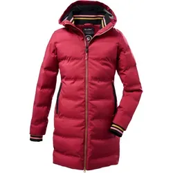 Killtec Mädchen Kow 33 Grls Qltd Ct Steppjacke mit Kapuze - Daunenoptik, wasserabweisend und winddicht mit 3.000 mm Wassersäule