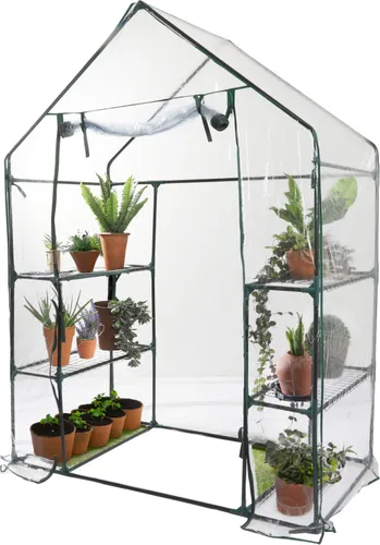 Garten Gewächshaus Folien Treibhaus Pflanzenhaus 6 Regale Frühbeet Tomaten