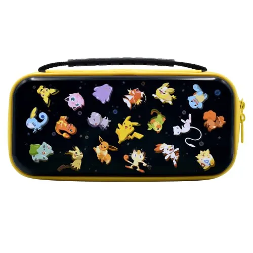 NSW Tasche Vault Case Pokemon Stars: Für Nintendo Switch - Spiele für Nintendo Switch - Offiziell lizenziert, leicht und robust, mit gepolstertem Teiler für zusätzlichen Bildschirm-Schutz und Platz für 10 Spiele und Zubehör.