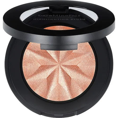 bareMinerals Gen Nude Highlighting Blush Rouge 3.8 g Peach Glow - 2-in-1 Rouge und Highlighter mit seidigen Mineralien für einen frischen Teint. Perfekt für einen strahlenden Look und müheloses Verblenden.