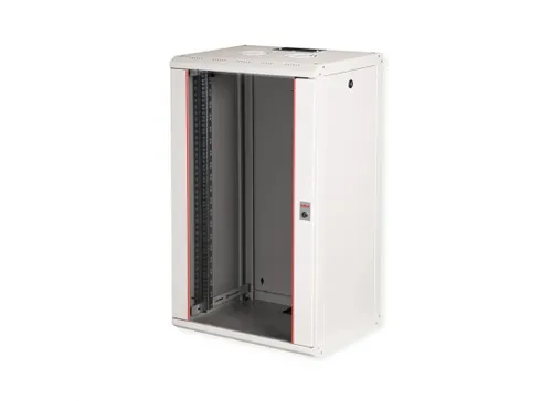 Roline Pro Netzwerkschrank 20U - Server-Zubehör für Wandmontage, kompakte Größe 600 x 450 mm, ideal für platzsparende Installation und optimale Luftzirkulation.
