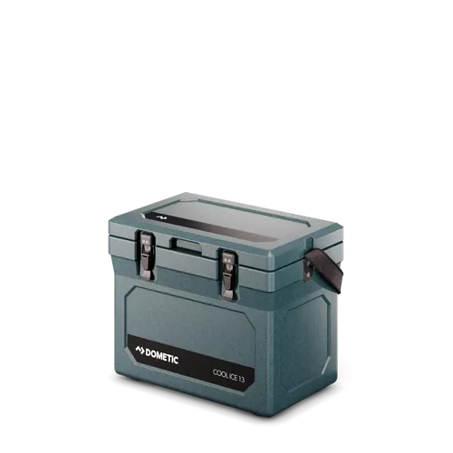 Dometic WCI Cool Ice 13 Ocean Kühlbox - Kühlbox mit 13 l Volumen, hält Eis mehrere Tage gefroren dank dicker Schaumstoffisolierung und Labyrinthdichtung – ideal für Outdoor-Abenteuer.