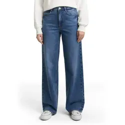 TTMADINA Wide Leg Jeans - High Waist - Stylische High Waist Jeans im Five-Pocket-Style mit praktischem Design. Der Stretch-Anteil garantiert Bewegungsfreiheit und hohen Tragekomfort. Ideal für einen lässigen Look!