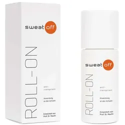 Sweat Off Anti Perspirant Deo-Roller - Deo-Roller für effektive Schweißregulierung, mild zur Haut und ohne Alkohol. Für ein trockenes Hautgefühl und Schutz vor Geruchsbildung.