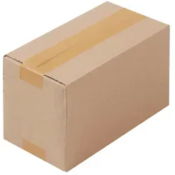 Faltkartons (285 x 185 x 170 mm) stabil 2-wellig Versandkarton Päckchen DHL Hermes Schachtel Box Paket braun BB-Verpackungen 500 x