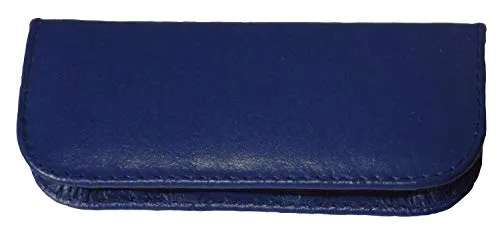 Reiseapotheke Leer 20er Blau echtes Leder