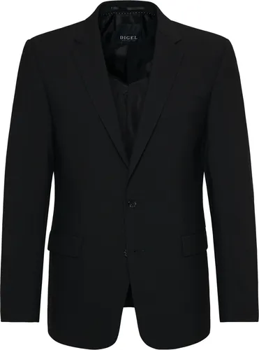 Digel Anzugsakko Damian-S schwarz 56 - Elegantes Anzugsakko für Herren in Größe 56, aus hochwertiger Materialkombination für optimalen Tragekomfort und einen stilvollen Auftritt.