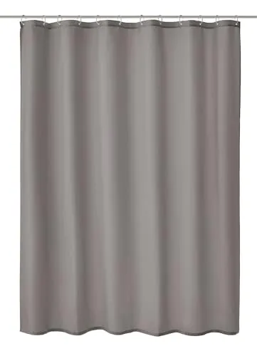 Kleine Wolke Duschvorhang Kito, 180 x 200 cm, Schiefer - Stylischer Duschvorhang aus 100% Polyester, maschinenwaschbar bis 40°. Mit stabilen Kunststoffösen und bleifreiem Beschwerungsband für optimalen Halt.