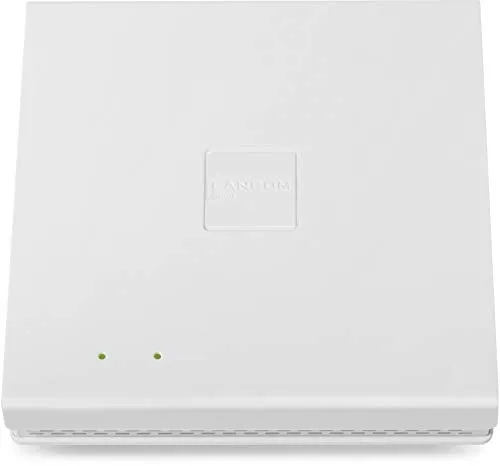 LANCOM LN-860 Business-Access Point mit bis zu 867 MBit/s, Beamforming, zwei integrierte Rundstrahlantennen, PoE (IEEE 802.3at), Dual Concurrent WLAN (2,4 & 5 GHz) 2x2 MU-MIMO, Weiß