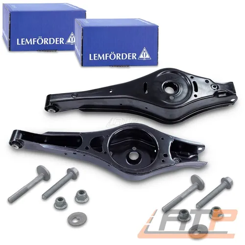 Bestprice Querlenker Set für Audi, Seat, Skoda, VW - Autoteile: 2x Querlenker hinten unten aus robustem Stahlblech inklusive Schraubensatz, ideal für eine sichere und langlebige Fahrzeugaufhängung.