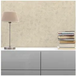 Tadessi Vliestapete Tapete Grafik Mauro M1-No.1832, Vliestapete, Beige, Struktur, leichte struktur beige|braun